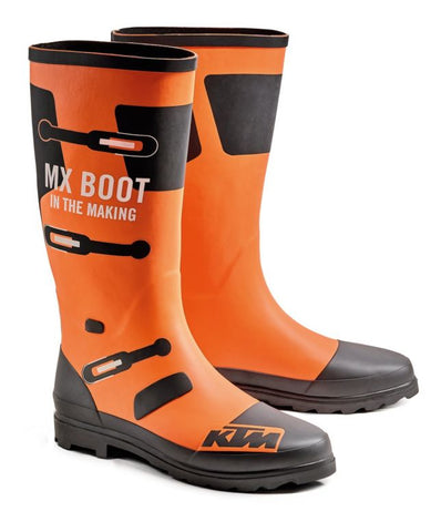 KTM MX Boot In The Making Rubber Gum Boots - KTM Experience