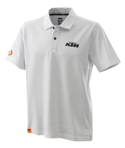 KTM Racing Mens Polo Shirt - White - KTM Experience