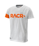 KTM RACR 222 Mens T-Shirt - White - KTM Experience