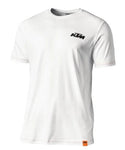 KTM Racing Mens Slim Fit T-Shirt - White - KTM Experience