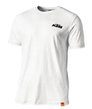 KTM Racing Mens Slim Fit T-Shirt - White - KTM Experience